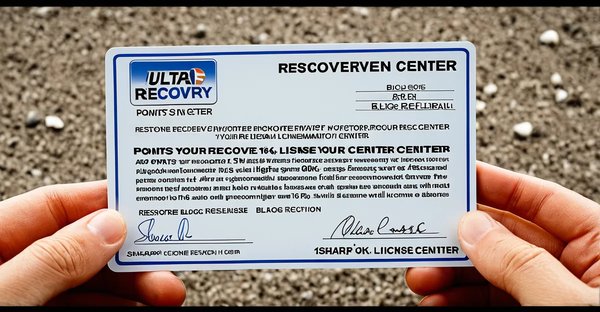 Centre de récupération de points : rétablissez votre permis facilement